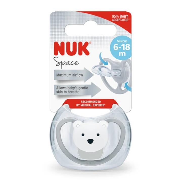 Nuk Space Silicone Soother Pacifier 1pc/box | 6-18 Months