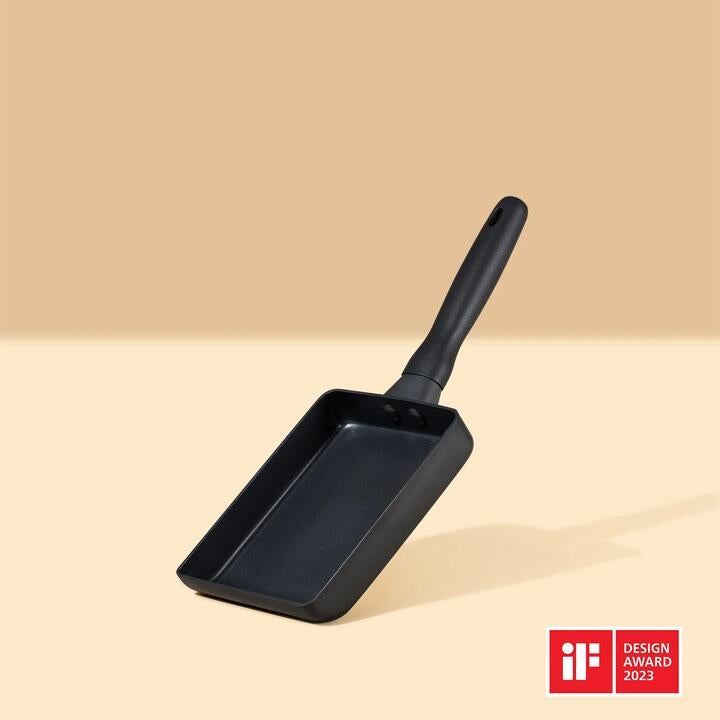 Meyer Midnight Series Nonstick Induction 18cm Egg Roll Pan