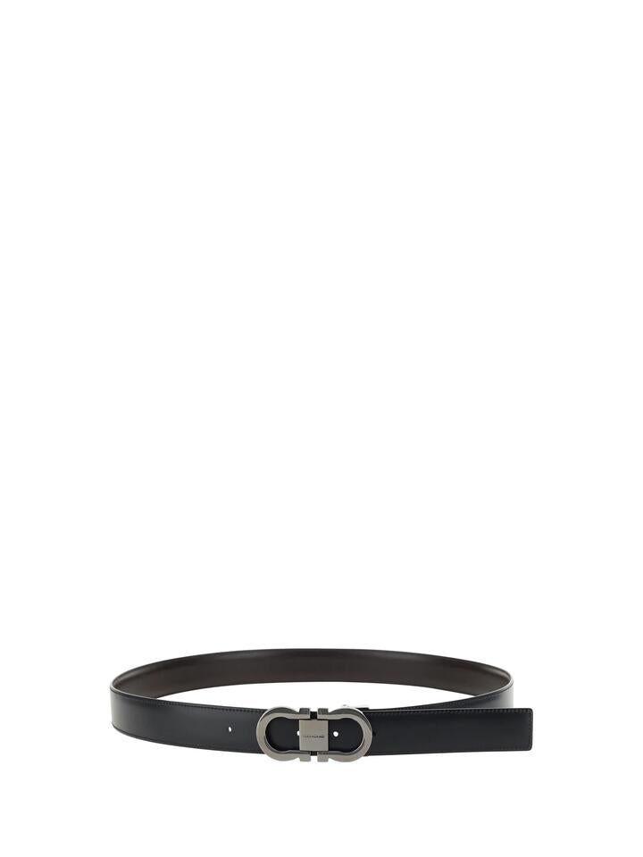 Ferragamo Leather Belt - Hickory, 110