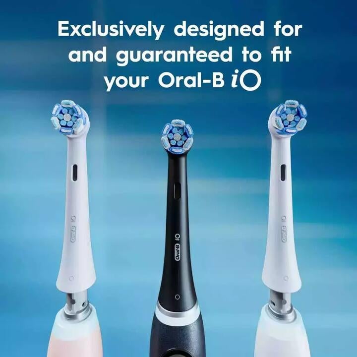 Oral-b Io Advance Clean Toothbrush Heads, White, Pack Of 2 Counts