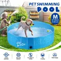 Pet Swimming Pool Dog Paddling Portable Bath Tub Foldable for Cat Pet Children M Size