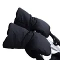 Waterproof Chunky Plush Stroller Warmer Pushchair Gloves