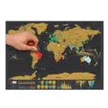 Scratch-off World Map Travel Trace Recorder