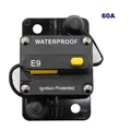 60A AMP Circuit Breaker Fuse Reset 12-48V DC Car Boat Auto Waterproof