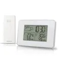 Alarm Clock Digital Watch Wireless Sensor Temperature Humidity Forecast Snooze Table Clocks DCF Weather Station Home Decor