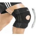 Knee Brace Open Patella Stabilizer Neoprene Knee Support for Men Women Running Basketball Meniscus Tear Arthritis Joint Pain Relief ACL