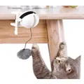Pet - Maxim Automatic Yo-Yo Interactive Cat Toy Light Catch with Feather Toy
