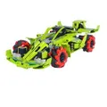 City RC Auto Technic Car Technic Car Building Blocks Motor RC Auto Technic Car with Remote Control Racing Vehicle Toys for Children (Color : Green)