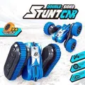Remote Control Car 2 in 1 Tire Switching RC Stunt Cars 4WD 2.4Ghz Double Sided Rotating Vehicles 360� Flips, Kids Toy Trucks with Headlights for Boys