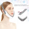 LED Photon Light Therapy V Face Massager Facial Lifting Slimming Double Chin Reducer Anti Aging Wrinkles Skin Care Beauty