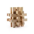 Intelligence Wooden Wood Pull-Apart IQ Puzzle Brain Teaser Magic Cube Toy Gift