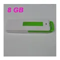 UR08 USB 2.0 Rechargeable Flash Drive Voice Recorder - Green (8GB)