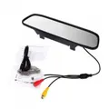 4.3 inch Color TFT LCD Car Rearview Mirror Monitor for DVD Camera VCR