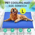 Pet Dog Cool Pad Gel Mat Self Cooling Non Toxic Bed Cushion Large