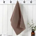 100% Cotton Waffle Weave Kitchen Dish Towels, Ultra Soft Absorbent Quick Drying Cleaning Towel, 13x28 Inches, 4-Pack, Brown