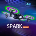 2021 Newest Colorful 4K HD Dual Camera with WIFI FPV Foldable Light Flow Quadcopter Anti Interference Technology Professional RC Drones