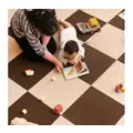 10 PCS Warm Self-adhesive Baby Puzzle Mat Play Mat Kids Interlocking Exercise Tiles Rugs Floor Toys Carpet Carpet Climbing Pad 5pcs coffee and 5pcs Beige