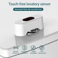 Portable external infrared automatic closestool flush touchless flush built-in lithium battery touchless toilet flush