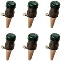 Classic Plant Watering Stakes | for Everyday Home or Vacation Use | Indoor or Outdoor Water Spikes for Plants | Automatic Drip Irrigation (6 Pack)