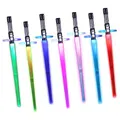 Star Wars Cross 7 Colors Telescopic Luminous Light Sword Toy
