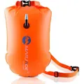 20L Waterproof Dry Bag, Ultralight Swim Buoy and Safety Float For Snorkeling,Surfers, Swimming, With Adjustable Waist Belt