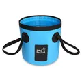 20L Waterproof Water Bucket Outdoor Fishing Bucket Folding Water Container For Camping Picnic Cleaning
