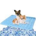 SizeM 60x50cm Pet Cooling Mat for Dog Puppy Cat Washable Cooling Pad Under 7.5KG
