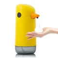 Automatic Foaming Soap Dispenser Yellow Duck Cartoon Touchless Infrared Sensor Battery Powered