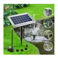 3.5w Solar Power Outdoor Fountain Water Pump with 4 Fountain Heads