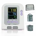 Automatic Upper Arm Blood Pressure Monitor 3 Modes 2 Cuffs Electronic Sphygmomanometer With Software FDA cert.