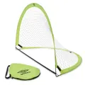 Soccer Goal Nets, Portable Pop-up Set with Lime Green Zipper Storage Bag(82cm x 48cm x 48cm)