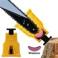 Chainsaw Teeth Sharpener Woodworking Self Sharpening Grinding Chain Quick 5 Stones