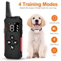 2022 Newest Dog Training Device Waterproof Electronic Collar Dog Bark Stopper 800M Remote Control 3 Modes Built-in Battery