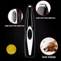 USB Charging Dog Foot Ear Hair Trimmer Shaver Clippers Cordless 5V Black