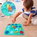 Tabletop Game Building Road Maze Thinking Logical Reasoning Create Road Pull Back forklift Children'S toy