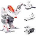 4-in-1 Solar Science Robot Kit for Kids, Educational Space Moon and Moon Exploration Experiment Toys Kit