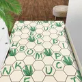 Anti-Slip PVC Silk Loop Indoor Outdoor Doormats Funny Door Mat DIY cut 60x90cm