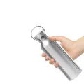 1L Stainless Steel Water Bottle, Non-Insulated BPA Free for Bikers, Runners, Hikers, Beach, Picnic, Camping