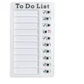 Checklist Board to do List for Kids with Pen DIY Plastic rv Checklist Chore Chart Planner