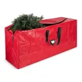 Artificial Christmas Tree Storage Bag, Stores Trees up to 165CM Tall, Can Also Store Christmas Inflatables; 165�38�76 CM Red