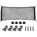 Heavy Duty Cargo Net Stretchable,Car Interior Accessories,Adjustable Elastic Trunk Storage Net with Hook for SUVs,Cars and Trucks (35.4x15.8 Inch)