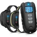 Dog Training Collar for 2 Dogs with Remote, Waterproof Rechargeable Electric Dog Shock Collar with Beep Vibration