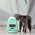 2 Liter Automatic Cat Feeder,Programmable Automatic Feeder with Timer for Dogs and Cats - Easy Portion Control