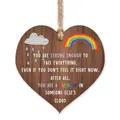 Rainbow gifts,Rainbow in someone else�s cloud,thinking of you,miss you gifts for best friend Keyworker,cheer up gifts,inspirational gifts for women