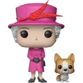 Queen Elizabeth II Commemorative Action Figures,Commemoration of Her Majesty The Queen of Great Britain,Queen & Dog Action Figures Collectible Model Toys for Thanksgiving Gifts