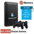 2T HDD Portable External Game Hard Drive Suitable For Super Console PC Mini /X86 PC Built-in 120000 Games For PS3/PS2/WII/SS/N64