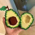 Avocado Micro Mini Building Blocks Idea Series DIY 3D Bricks Toys Children Gifts