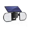 Solar Security Lights with Motion Sensor, 56 LED Solar Spotlight Waterproof Solar Powered Dual Head 360� Swivel for Yard