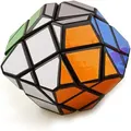 Flying Saucer Speed Cube UFO Magic Cube Twisty Skewb Puzzle Cube Toys for Kids and Adults Black