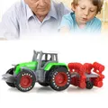 4 Trucks Grain Loader Harvesters Farm Tractor Pull Back Car Play Toys